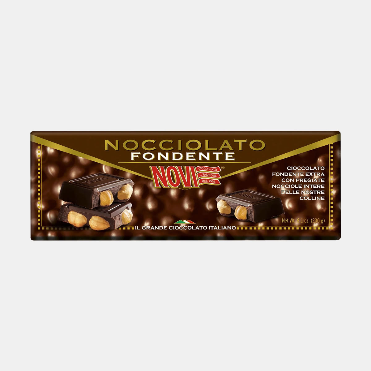 Tavoletta nocciolato fondente extra Novi