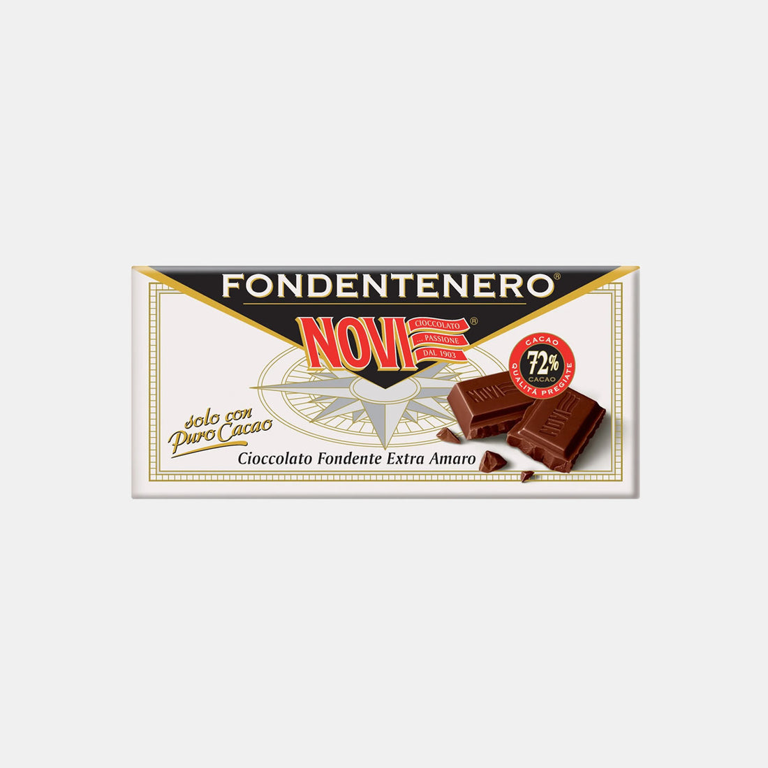 Tavoletta Fondentenero 72% Cacao