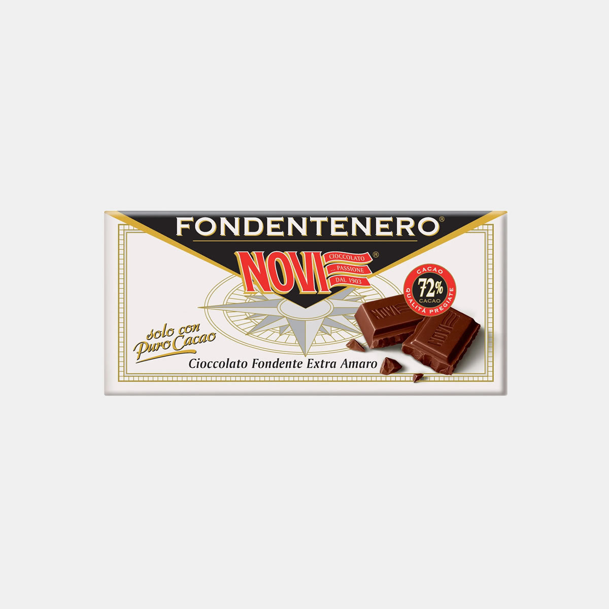 Tavoletta Fondentenero 72% Cacao