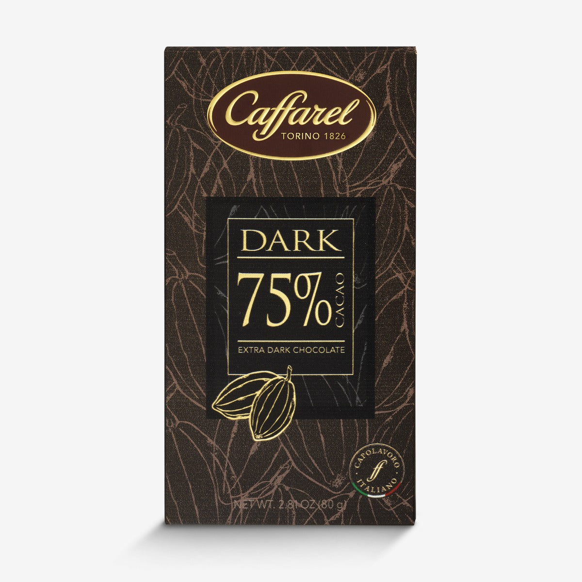 Dark: tavoletta extra-fondente 75% cacao