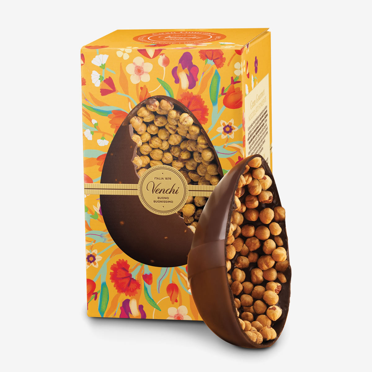 Uovo Gran Nocciolato Piemonte Fondente 540g