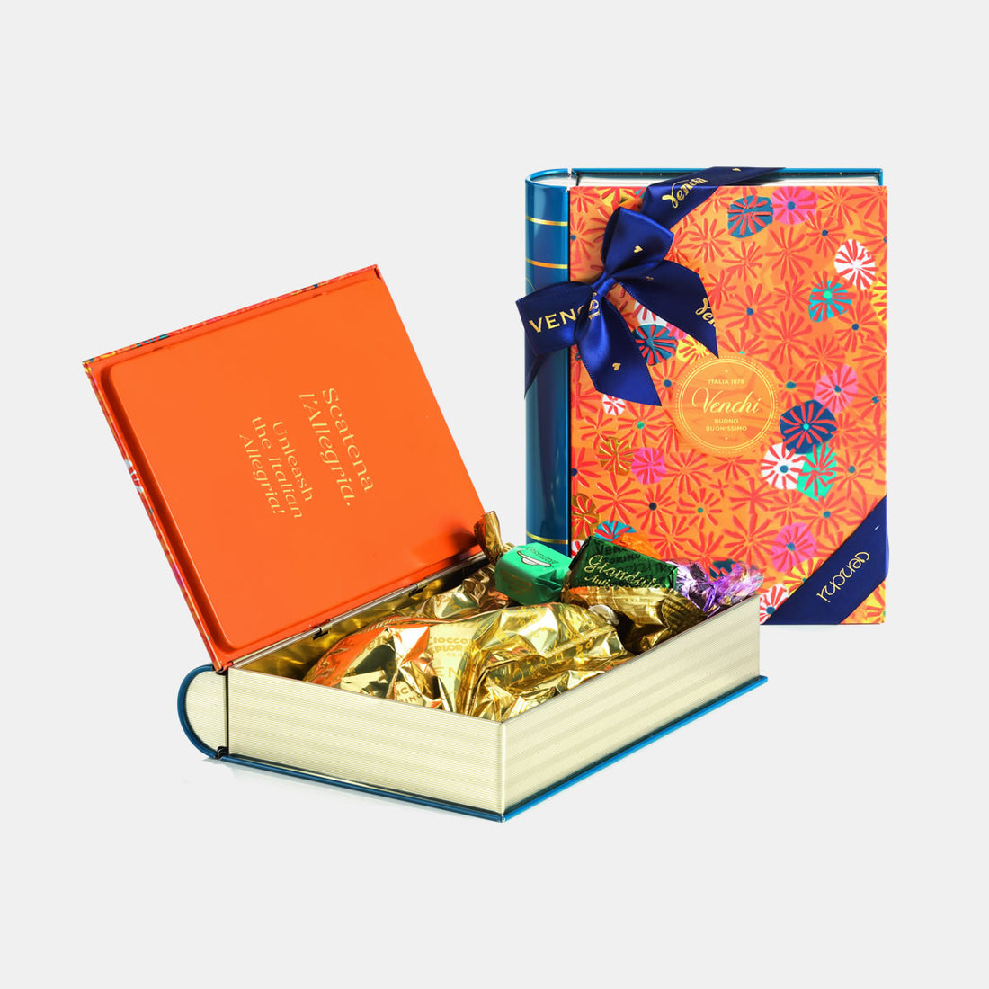 Maxi libro Murrine con cioccolatini assortiti