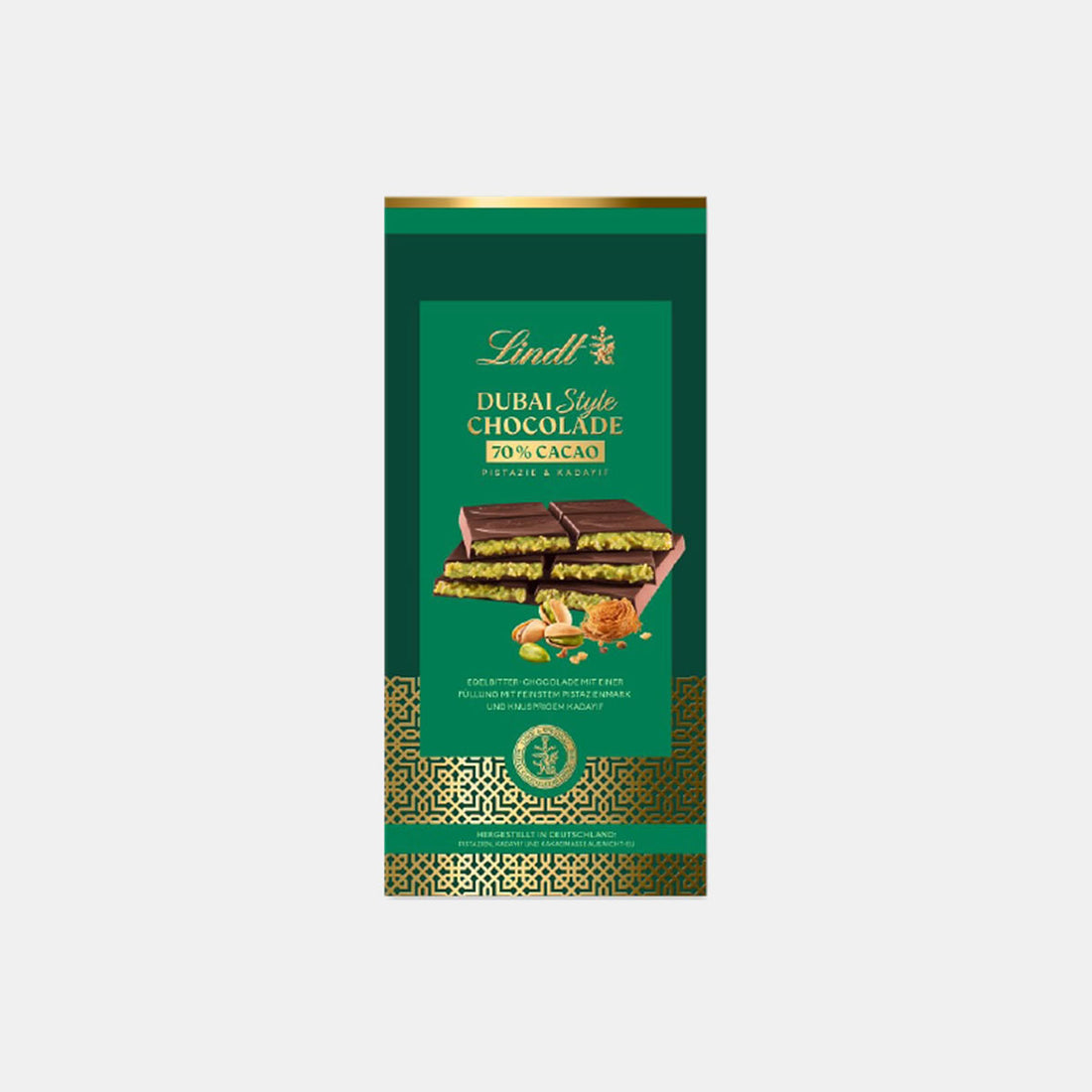 Tavoletta Dubai Style Chocolate Extra Fondente