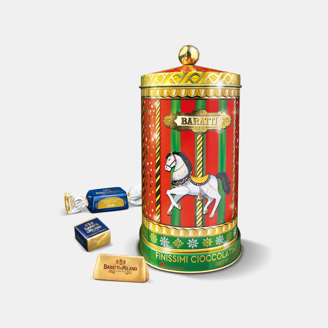 Christmas Music Box Tin