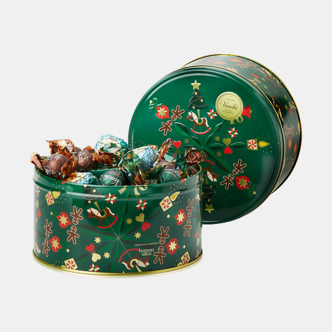 Cappelliera Natale Metallo Alice