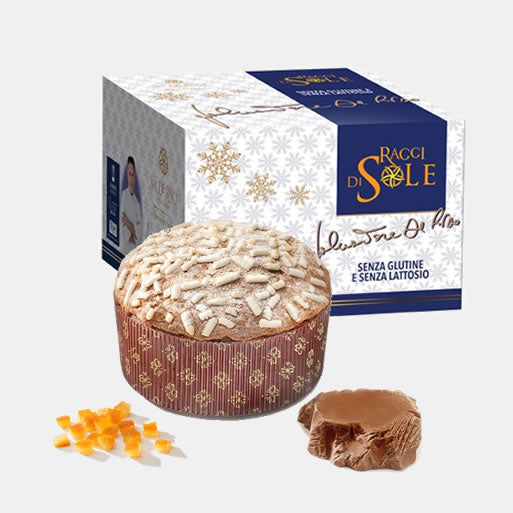 Panettone al Cioccolato e Arancia Senza Glutine e Lattosio