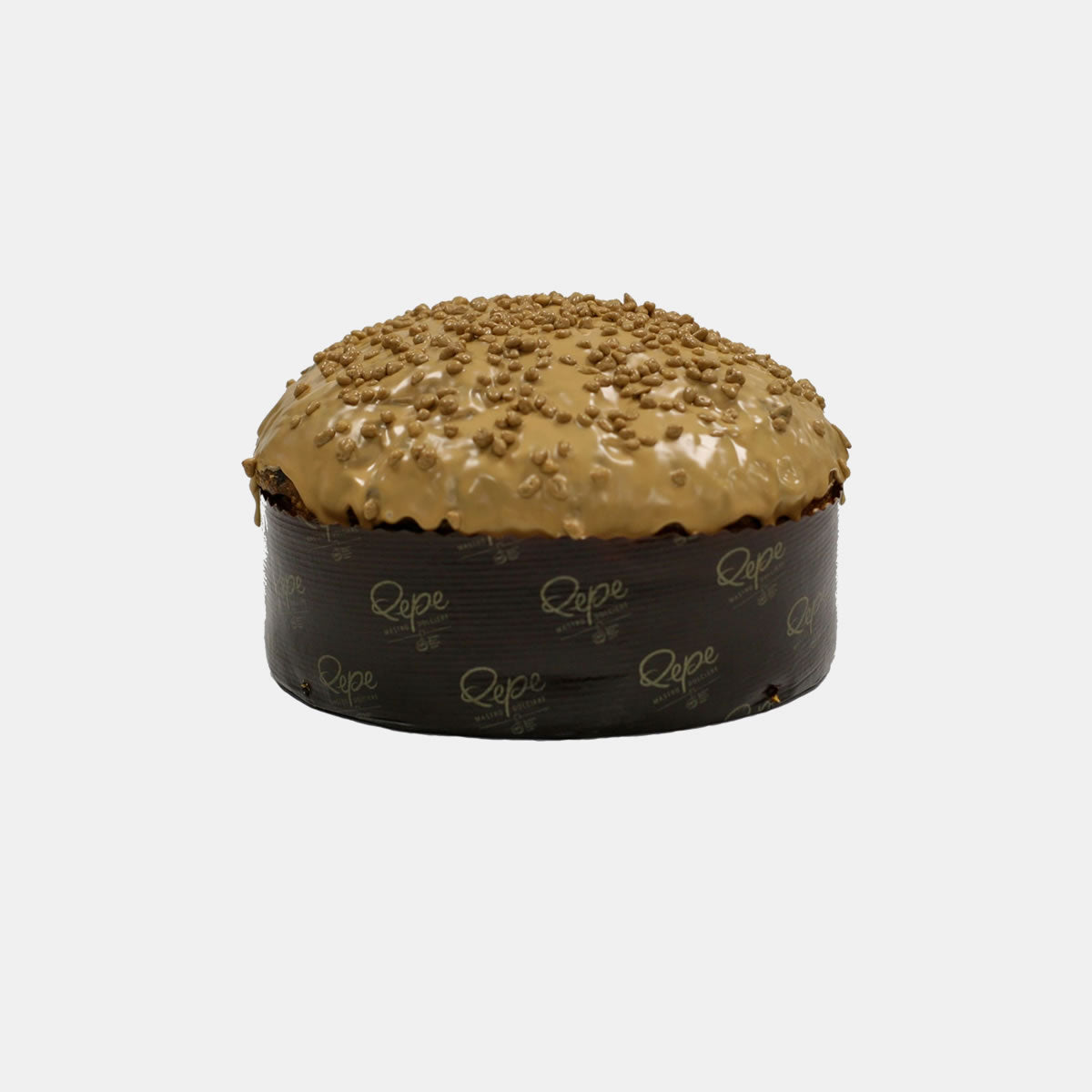 Panettone with Apple and Caramel Chocolate