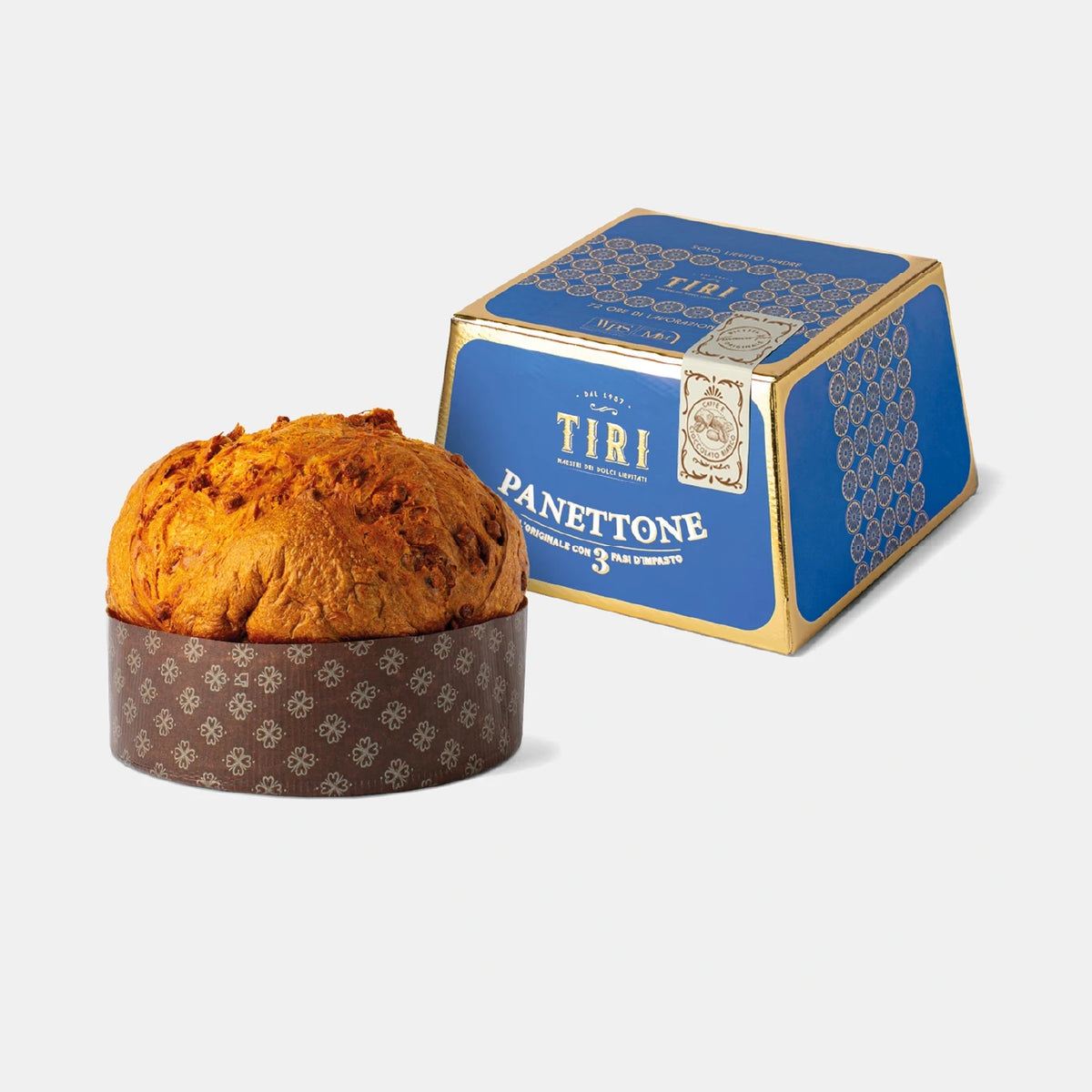 Coffee and White Chocolate Panettone
