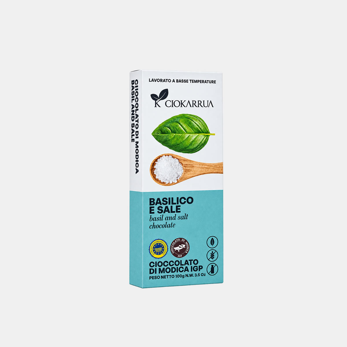 Cioccolato di Modica Basilico e Sale