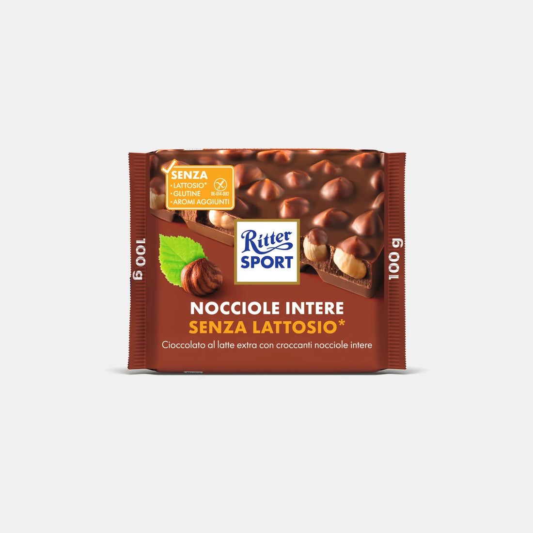 Ritter Sport Nocciole Intere senza Lattosio