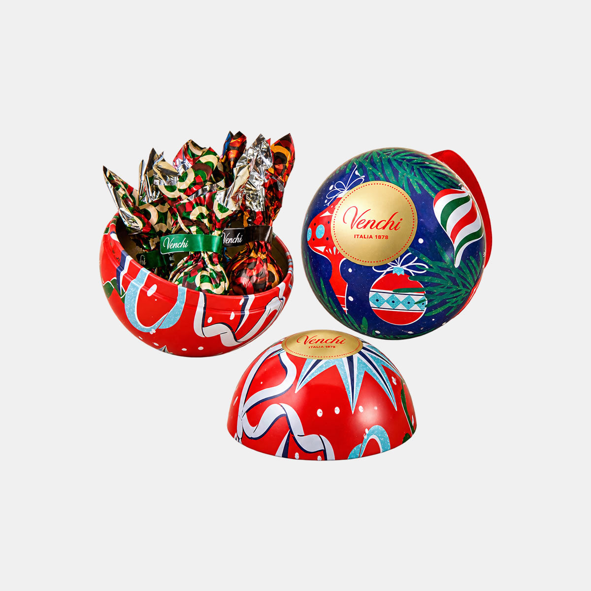Christmas Bauble Tin Vintage Dream