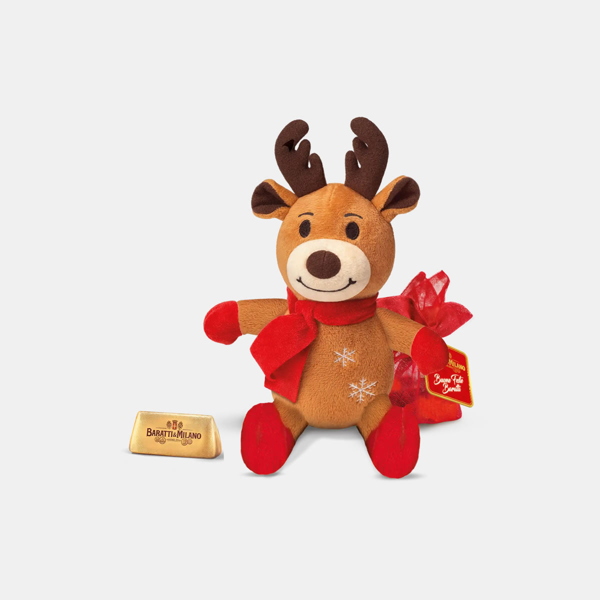 Reindeer Peluche with Gianduiotti
