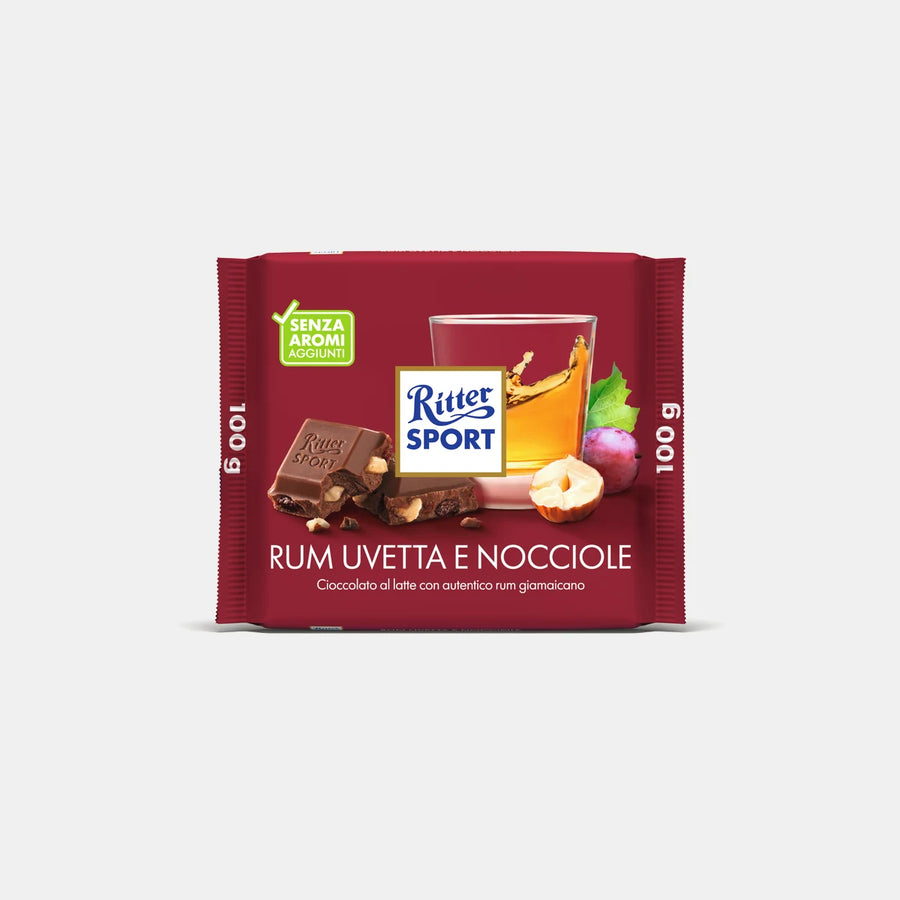 Ritter Sport Rum Uvetta e Nocciole
