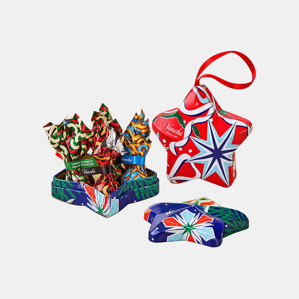 Vintage Dream Christmas Star Tin