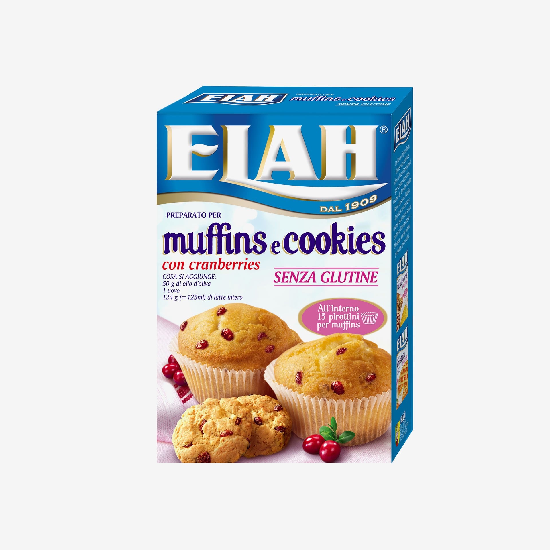 Gluten-free muffins and cookies case