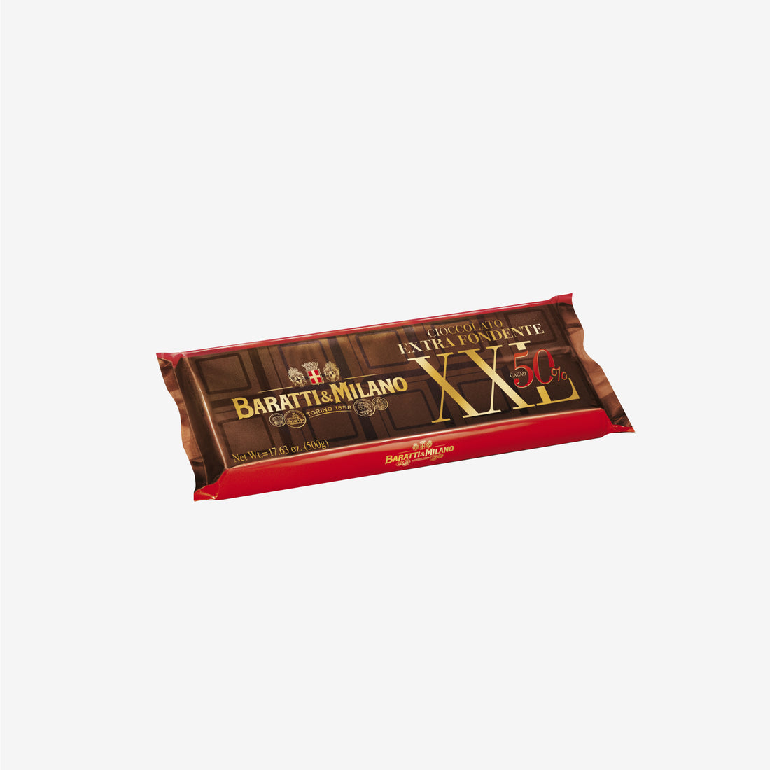 Tavoletta cioccolato extra fondente 500g