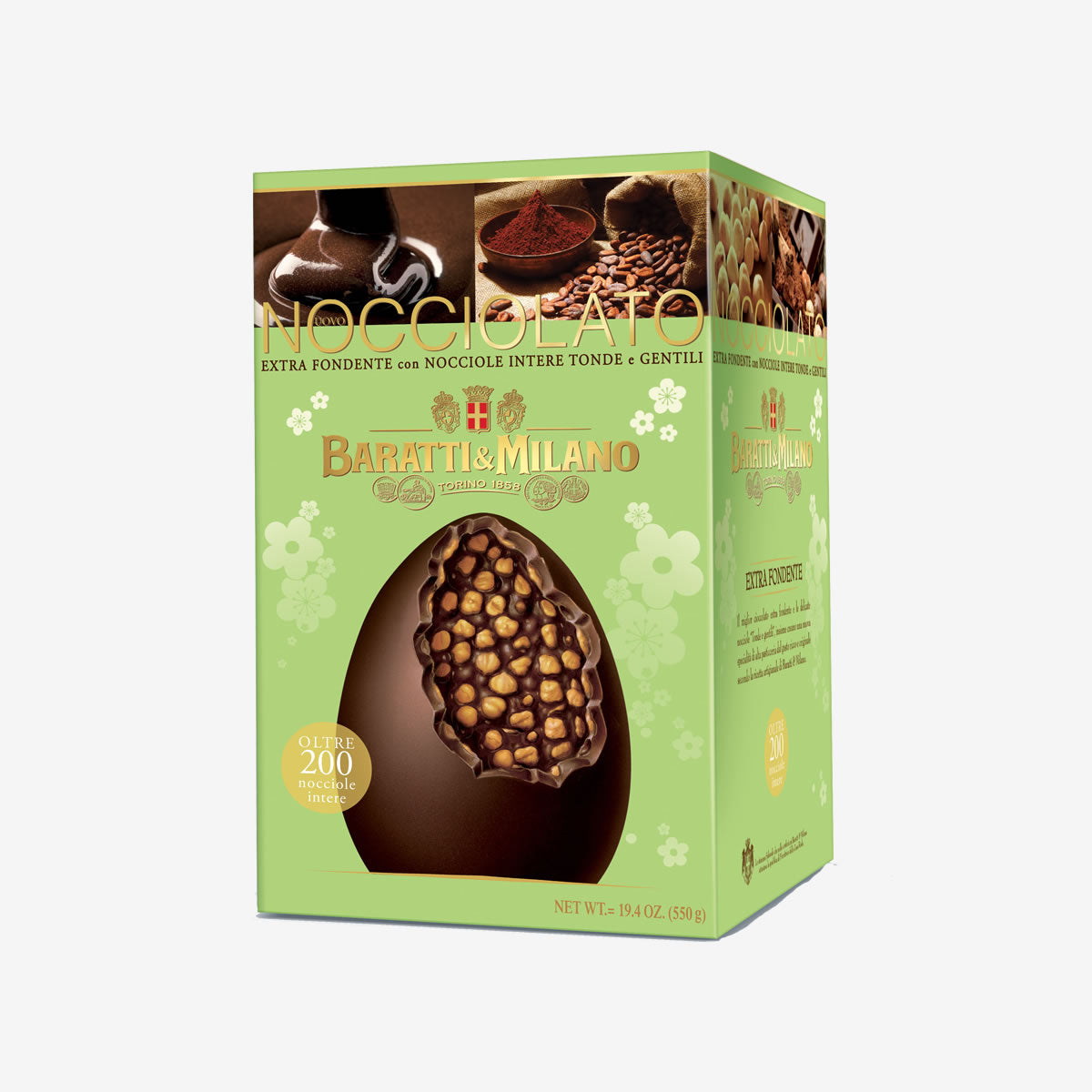 Uovo Nocciolato Extra Fondente 550g