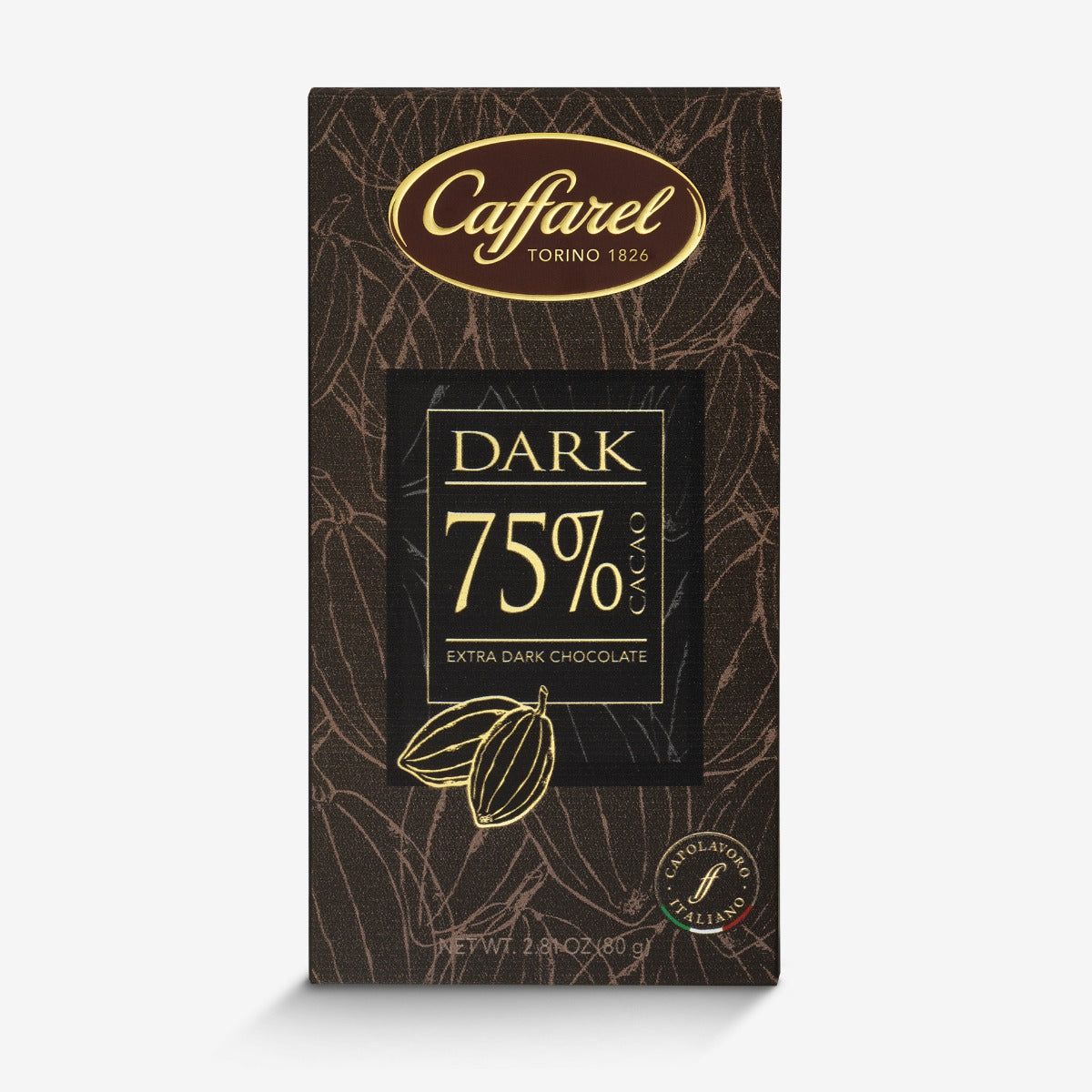 Dark: tavoletta extra-fondente 75% cacao