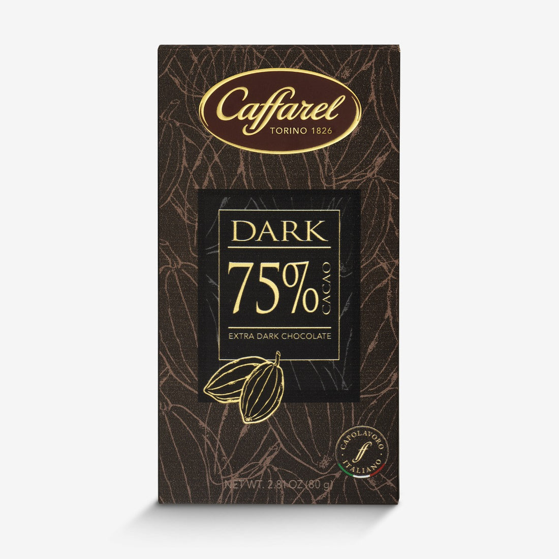Dark: 75% cocoa extra-dark bar