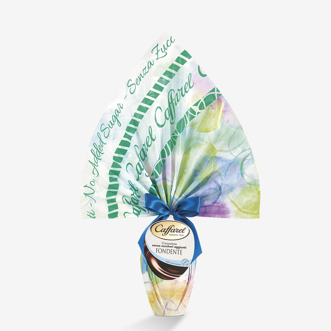 Uovo di Pasqua fondente senza zucchero