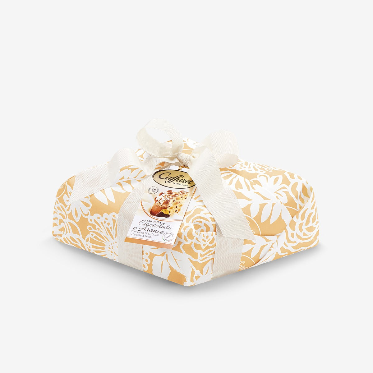 Colomba with dark chocolate and Sicilian oranges