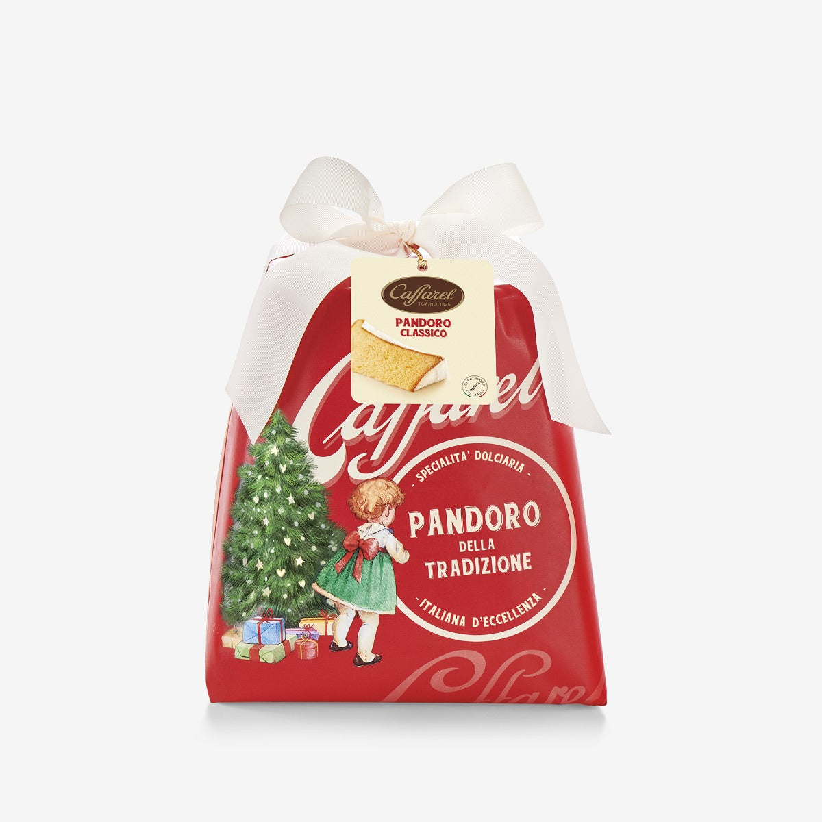 Pandoro in gift package