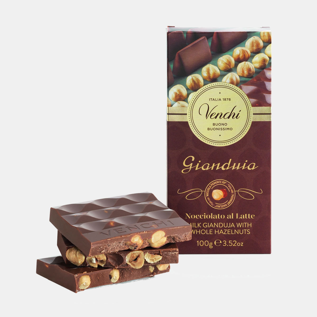 Gianduia Latte Hazelnut Bar