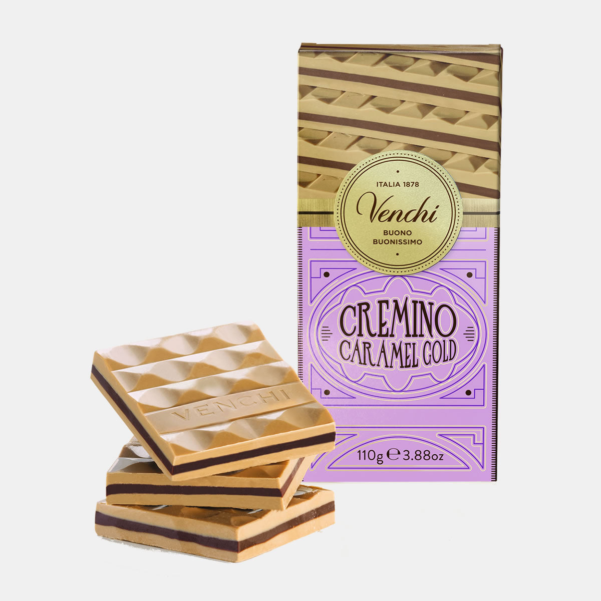 Cremino Caramel Gold bar