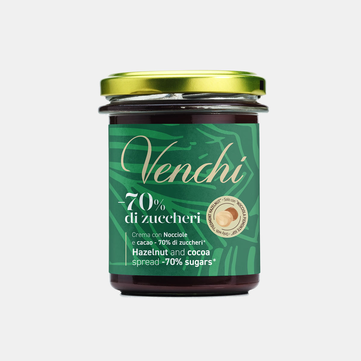 Crema spalmabile nocciola -70% di Zuccheri