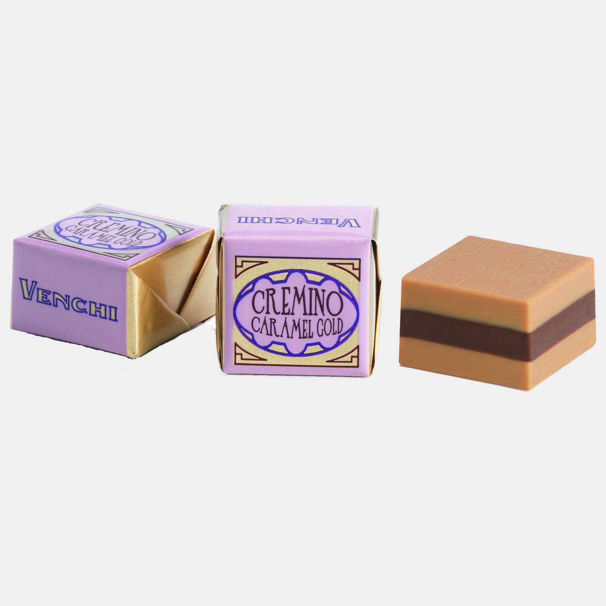 Venchi Cremino Caramel Gold