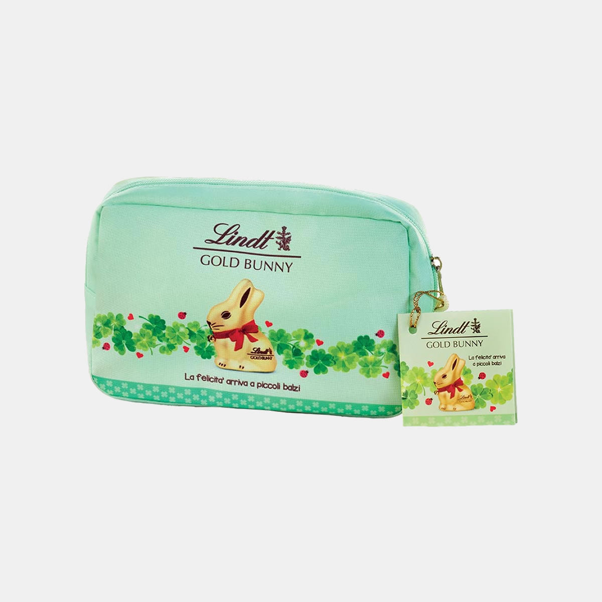 Gold Bunny 150g clutch bag