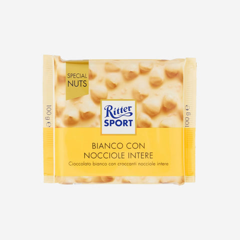 Ritter Sport Bianco con Nocciole Intere