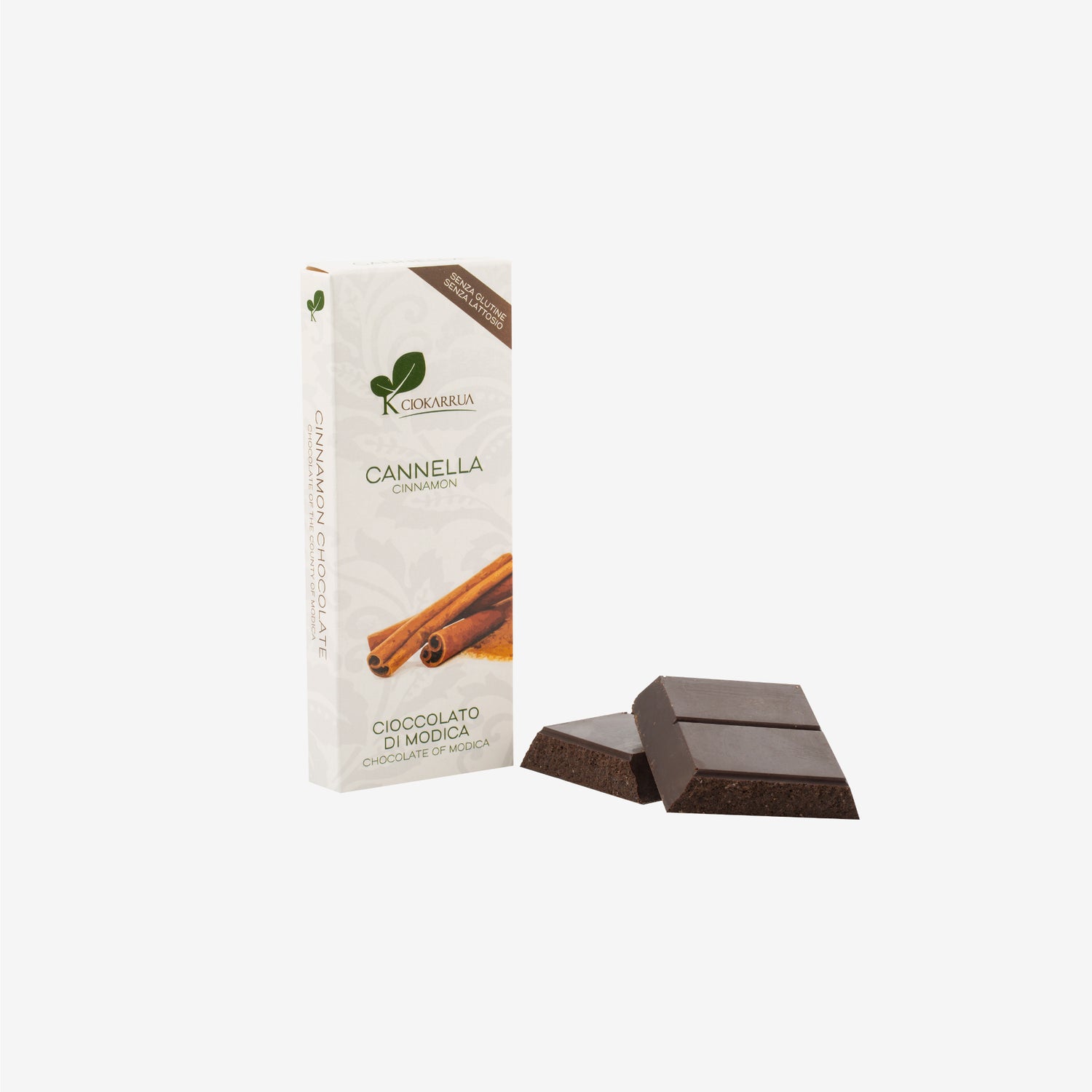 Modica chocolate with cinnamon