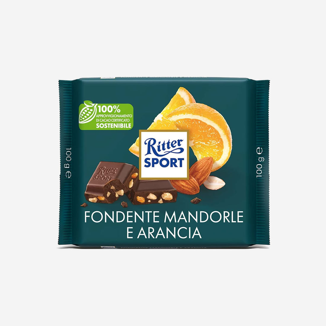 Ritter Sport Orange almond dark chocolate